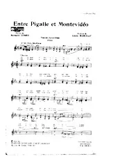 descargar la partitura para acordeón ENTRE PIGALE ET MONTEVIDEO en formato PDF