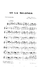 download the accordion score AY LA MILONGA in PDF format