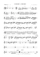 download the accordion score AMORE AMORE in PDF format