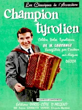 télécharger la partition d'accordéon Champion Tyrolien au format PDF