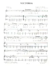 descargar la partitura para acordeón Victoria en formato PDF