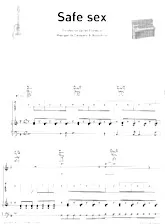 download the accordion score Safe sex in PDF format