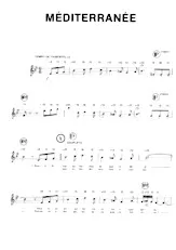 descargar la partitura para acordeón Méditerranée en formato PDF