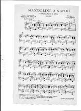 télécharger la partition d'accordéon Mandoline à Napoli (orchestration+chant) au format PDF