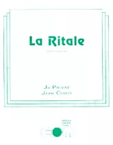 descargar la partitura para acordeón La Ritale en formato PDF