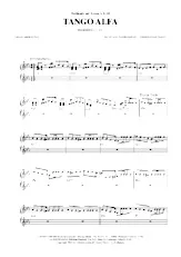descargar la partitura para acordeón Tango alfa en formato PDF