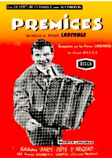 download the accordion score PRÉMICES in PDF format