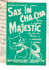 download the accordion score Sax in cha cha (orchestration) in PDF format