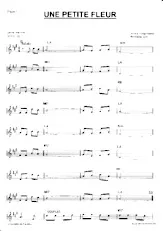 descargar la partitura para acordeón Une petite fleur en formato PDF