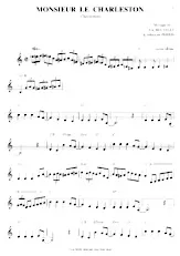 descargar la partitura para acordeón Monsieur le charleston en formato PDF