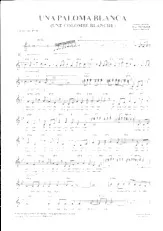 download the accordion score Una paloma blanca (Une colombe blanche) in PDF format