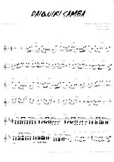 download the accordion score Daiquiri samba in PDF format