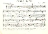 download the accordion score Gerbe d'or in PDF format