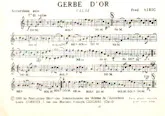 descargar la partitura para acordeón Gerbe d'or en formato PDF