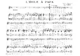 télécharger la partition d'accordéon L'idole à papa au format PDF