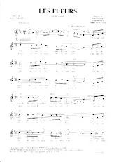 download the accordion score Les fleurs in PDF format