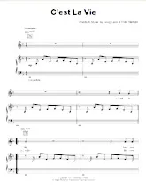 download the accordion score C'est la vie in PDF format