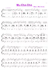 download the accordion score Mu Cha Cha in PDF format