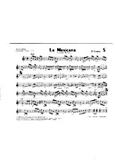 télécharger la partition d'accordéon La Mexicana au format PDF