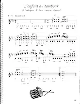 download the accordion score L'ENFANT AU TAMBOUR (THE LITTLE DRUMMER)  in PDF format