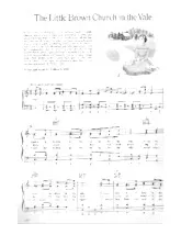 download the accordion score The little brown church in the Vale in PDF format