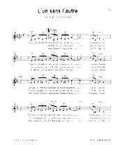 download the accordion score L'un sans l'autre in PDF format