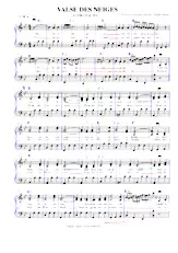 descargar la partitura para acordeón Valse des neiges (Schneewalzer) en formato PDF
