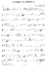 descargar la partitura para acordeón Gloria flamenca en formato PDF