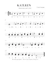 descargar la partitura para acordeón KATLEEN Griffschrift en formato PDF