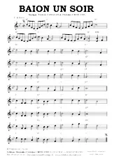 descargar la partitura para acordeón BAION UN SOIR en formato PDF