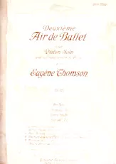 télécharger la partition d'accordéon Deuxième air de ballet OP.121 au format PDF