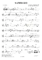 download the accordion score Sambayo in PDF format