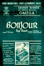 télécharger la partition d'accordéon Bonjour (Step Indicatif) (Orchestration) au format PDF