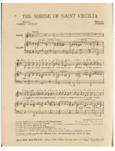 descargar la partitura para acordeón The shrine of Saint Cecilia en formato PDF