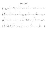 scarica la spartito per fisarmonica When Chloë in formato PDF