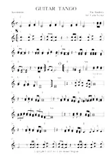 télécharger la partition d'accordéon GUITAR TANGO au format PDF