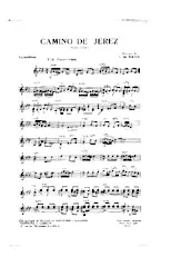 descargar la partitura para acordeón CAMINO DE JEREZ en formato PDF