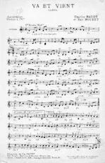 download the accordion score VA ET VIENT in PDF format