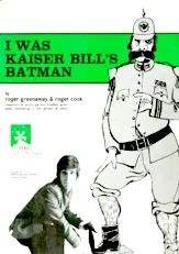 download the accordion score I Was Kaiser Bill's Batman in PDF format