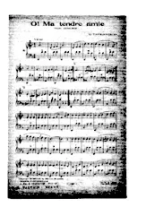 download the accordion score O ! MA TENDRE AMIE in PDF format