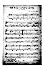 descargar la partitura para acordeón O ! MA TENDRE AMIE en formato PDF