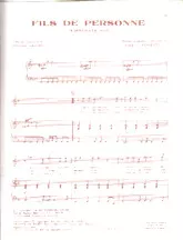 descargar la partitura para acordeón Fils de personne (Fortunate son) en formato PDF