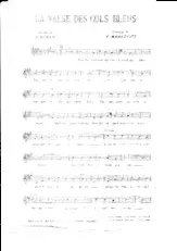 descargar la partitura para acordeón LA VALSE DES COLS BLEUS en formato PDF