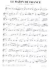 descargar la partitura para acordeón Le baïon de France en formato PDF