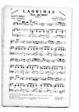 download the accordion score LAGRIMAS in PDF format