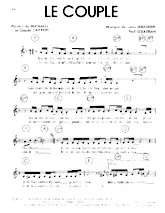 download the accordion score Le couple in PDF format