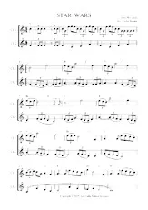 télécharger la partition d'accordéon STAR WARS Clarinet Duo au format PDF