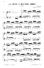 scarica la spartito per fisarmonica La nuit à Buenos Aires in formato PDF