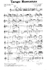 descargar la partitura para acordeón Tango Romanza en formato PDF
