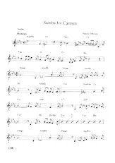 télécharger la partition d'accordéon samba for Carmen Mib au format PDF